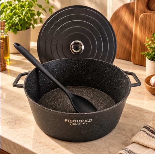 Panela Grande 12 Litros 36cm Não Gruda P Hotéis/restaurantes